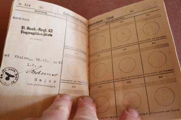 Preview: Copy of Luftwaffe pilot's license with blind flight He 111